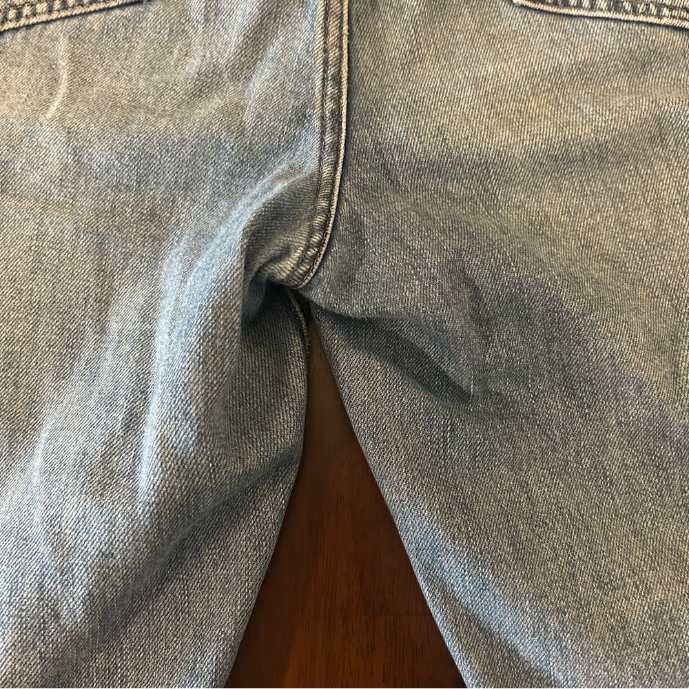 Pistola Eden High Rise Distressed Mom Medium Wash Blue Jeans Size 30 - Picture 11 of 15